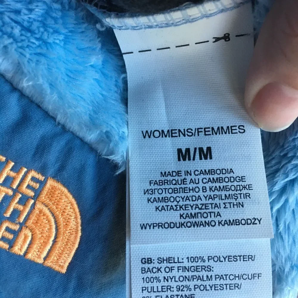 NORTHFACE SOFT Chenille Like Gloves!